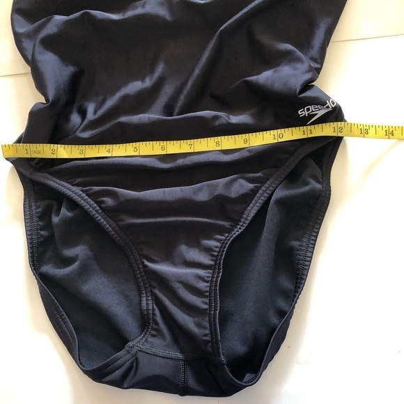 Speedo Solid Super Proback Pro LT Training One Piece Swimsuit Size 12/ 38 - Picture 10 of 11